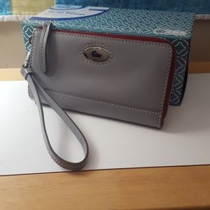 Dooney and Bourke Toscana Grey Wallet